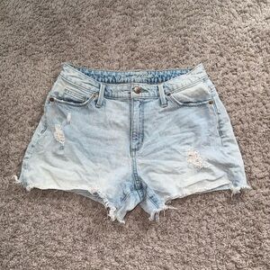 Universal Thread Blue Jean Shorts Distressed Style